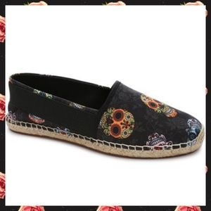 Loudmouth sugar skull espadrilles 8